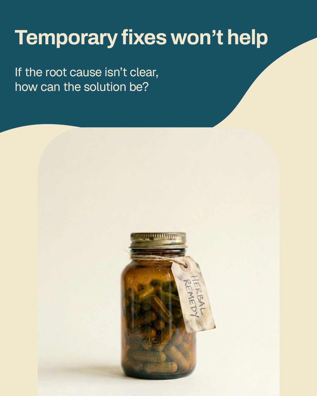 Meta carousel slide 2 — temporary fixes don't work