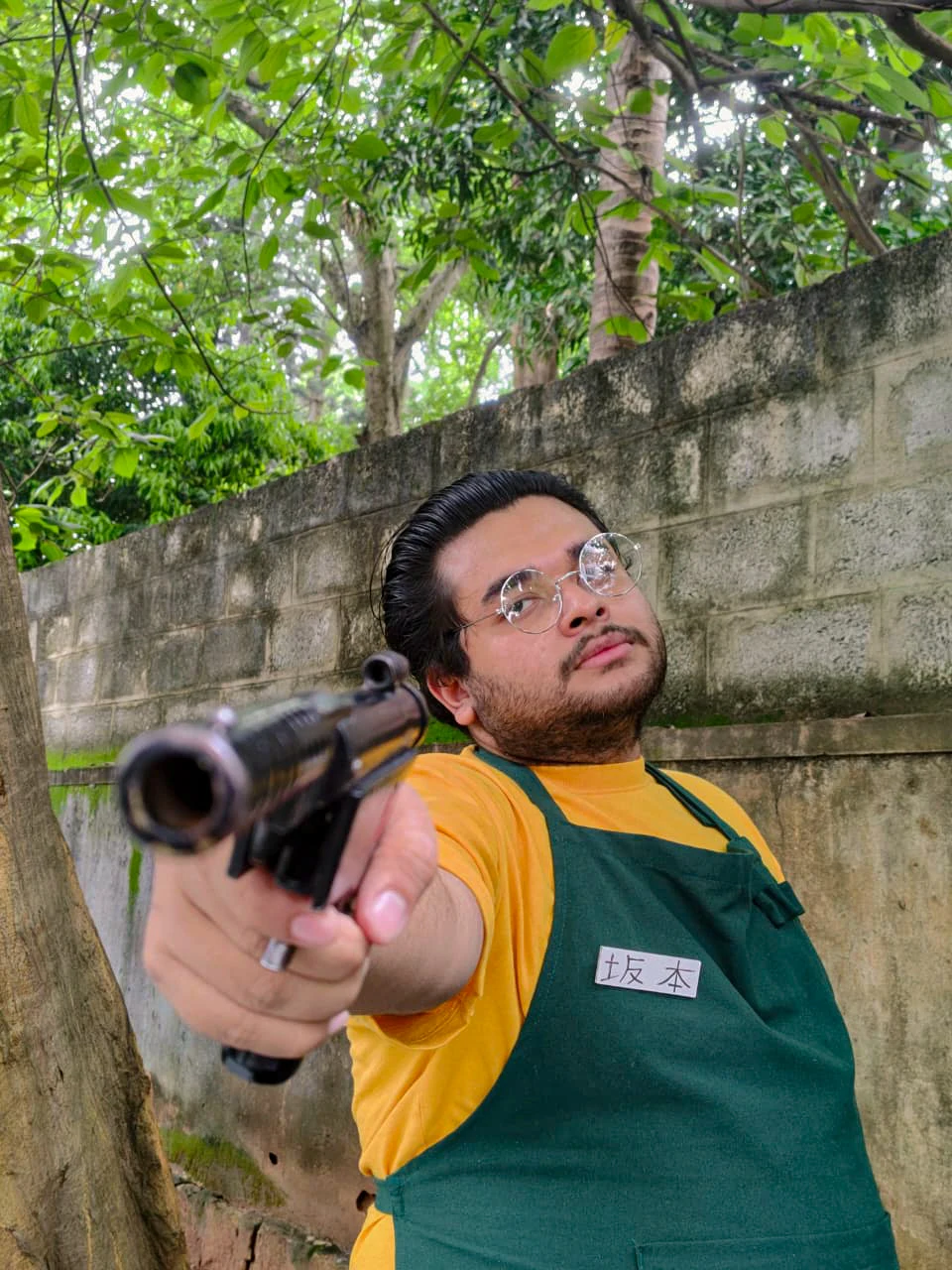 Golam Sayon Ahamed as Taro Sakamoto cosplay at Comic Con